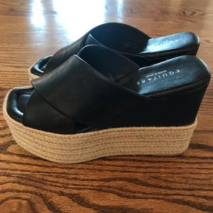 Equitation Shoes, size 37, black wedge, like new.  Only worn about 3 times.
